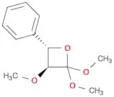 Oxetane, 2,2,3-trimethoxy-4-phenyl-, trans-