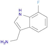 (7-Fluoro-1H-indol-3-yl)methanamine