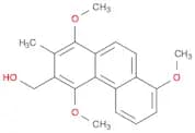 3-Phenanthrenemethanol, 1,4,8-trimethoxy-2-methyl-