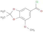 1,3-Benzodioxole-5-carbonyl chloride, 7-methoxy-2,2-dimethyl-