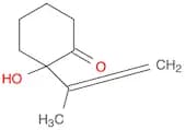 Cyclohexanone, 2-hydroxy-2-(1-methyl-1,2-propadienyl)-