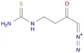 Thiourea, (4-diazo-3-oxobutyl)-