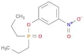 Phosphinic acid,dipropyl-, m-nitrophenyl ester