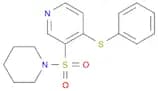 Piperidine, 1-[[4-(phenylthio)-3-pyridinyl]sulfonyl]-