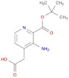 2-(2-((tert-butoxycarbonyl)amino)pyridin-4-yl)acetic acid