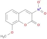 2H-1-Benzopyran-2-one, 8-methoxy-3-nitro-