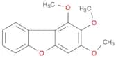 Dibenzofuran, 1,2,3-trimethoxy-