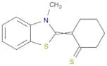Cyclohexanethione, 2-(3-methyl-2(3H)-benzothiazolylidene)-