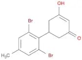 2-Cyclohexen-1-one, 5-(2,6-dibromo-4-methylphenyl)-3-hydroxy-