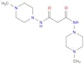 Propanediamide, N,N'-bis(4-methyl-1-piperazinyl)-
