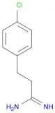 3-(4-Chlorophenyl)propanimidamide