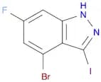 4-Bromo-6-fluoro-3-iodo-1H-indazole