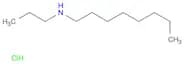 1-Octanamine, N-propyl-, hydrochloride