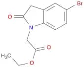 Ethyl 2-(5-bromo-2-oxoindolin-1-yl)acetate