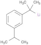 Lithium, [1-methyl-1-[3-(1-methylethyl)phenyl]ethyl]-