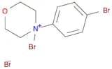 Morpholinium, 4-bromo-4-(4-bromophenyl)-, bromide