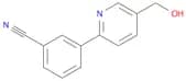 3-(5-(hydroxymethyl)pyridin-2-yl)benzonitrile