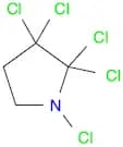 Pyrrolidine, pentachloro-