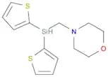 Morpholine, 4-[(di-2-thienylsilyl)methyl]-