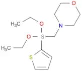 Morpholine, 4-[(diethoxy-2-thienylsilyl)methyl]-