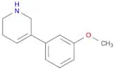 Pyridine, 1,2,3,6-tetrahydro-5-(3-methoxyphenyl)-