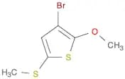 Thiophene, 3-bromo-2-methoxy-5-(methylthio)-