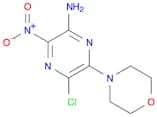 Pyrazinamine, 5-chloro-6-(4-morpholinyl)-3-nitro-