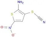 Thiocyanic acid, 2-amino-5-nitro-3-thienyl ester