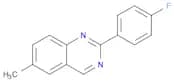 Quinazoline, 2-(4-fluorophenyl)-6-methyl-