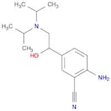 Benzonitrile, 2-amino-5-[2-[bis(1-methylethyl)amino]-1-hydroxyethyl]-