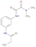 Ethanediamide, N,N-dimethyl-N'-[3-[(1-oxopropyl)amino]phenyl]-
