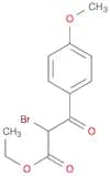 Ethyl 2-bromo-3-(4-methoxyphenyl)-3-oxo-propanoate