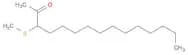 2-Pentadecanone, 3-(methylthio)-