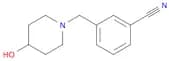 Benzonitrile,3-[(4-hydroxy-1-piperidinyl)methyl]-
