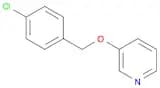 Pyridine, 3-[(4-chlorophenyl)methoxy]-