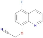 Acetonitrile, [(5-fluoro-8-quinolinyl)oxy]-