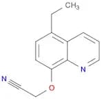 Acetonitrile, [(5-ethyl-8-quinolinyl)oxy]-