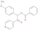 Ethanone, 2-(benzoyloxy)-2-(4-methoxyphenyl)-1-(4-pyridinyl)-