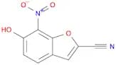 2-Benzofurancarbonitrile, 6-hydroxy-7-nitro-