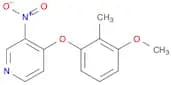Pyridine, 4-(3-methoxy-2-methylphenoxy)-3-nitro-