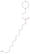 4-Morpholinebutanoic acid, dodecyl ester
