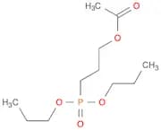 Phosphonic acid, [3-(acetyloxy)propyl]-, dipropyl ester