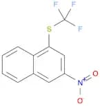 Naphthalene, 3-nitro-1-[(trifluoromethyl)thio]-