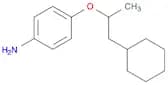 Benzenamine, 4-(2-cyclohexyl-1-methylethoxy)-