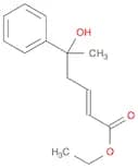 2-Hexenoic acid, 5-hydroxy-5-phenyl-, ethyl ester, (2E)-