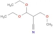Propanenitrile, 3,3-diethoxy-2-(methoxymethyl)-