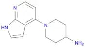 1-(1H-Pyrrolo[2,3-b]pyridin-4-yl)piperidin-4-amine