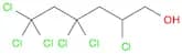 1-Hexanol, 2,4,4,6,6,6-hexachloro-