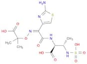 (2S,3S)-2-[[(2Z)-2-(2-Amino-4-thiazolyl)-2-[(1-carboxy-1-methylethoxy)imino]acetyl]amino]-3-(sulfo…