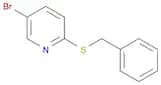 Pyridine, 5-bromo-2-[(phenylmethyl)thio]-
